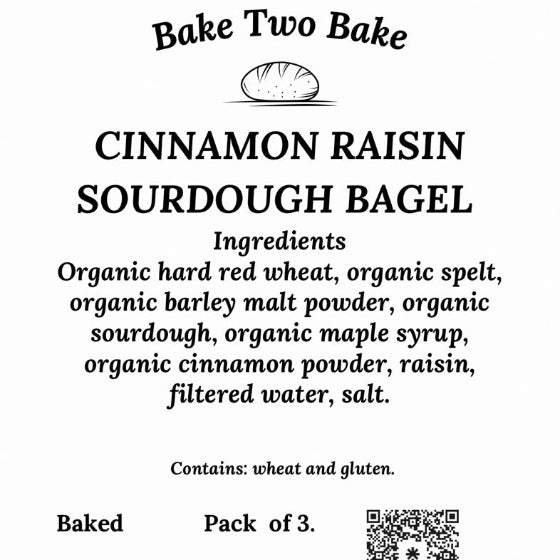 Cinnamon Raisin Sourdough Bagels