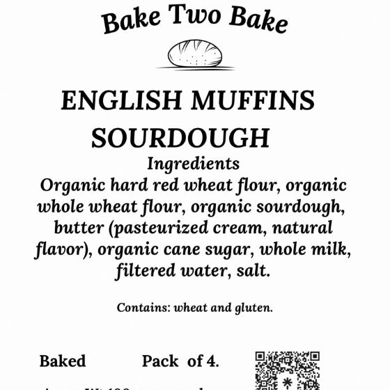 Sourdough English Muffins