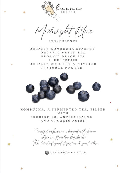 Midnight Blue Kombucha