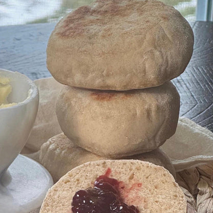 Sourdough English Muffins