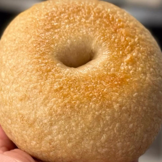 Plain Sourdough Bagels