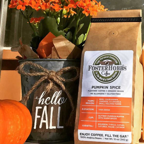 FosterHobbs Organic Pumpkin Spice Medium Roast