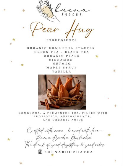 Pear Hug Kombucha
