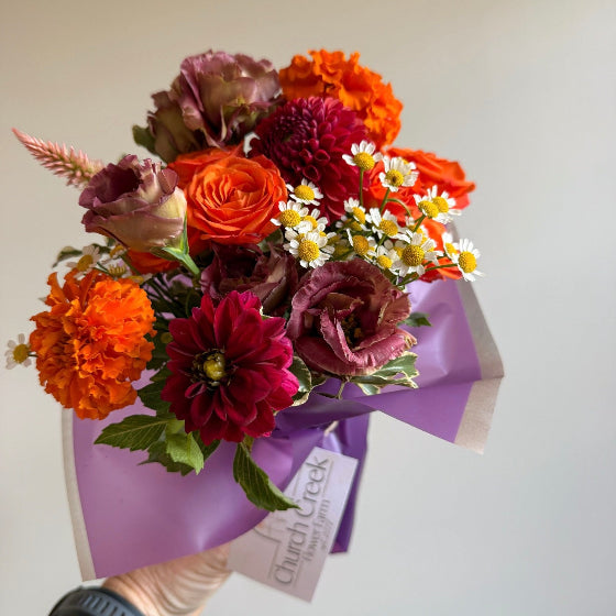 Church Creek Farm Small Jar Bouquet