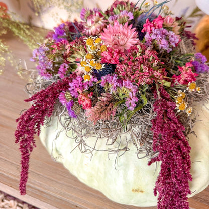 Church Creek Farm Medium Dried Flower Pumpkin