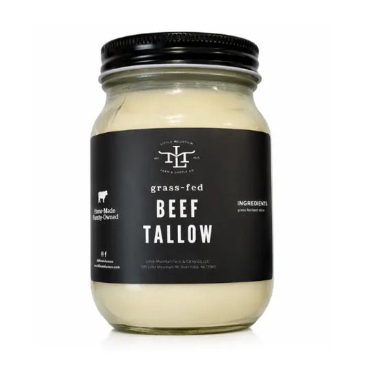 Grass-Fed Beef Cooking Tallow (16oz)