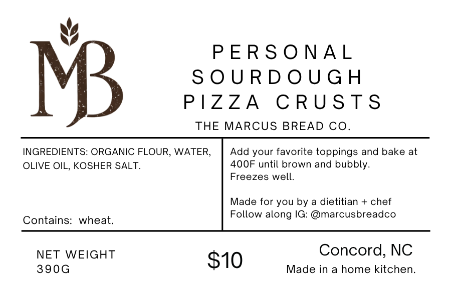 Sourdough Pizza Crusts