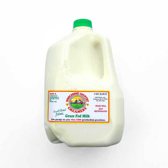 100% Grass Fed Milk